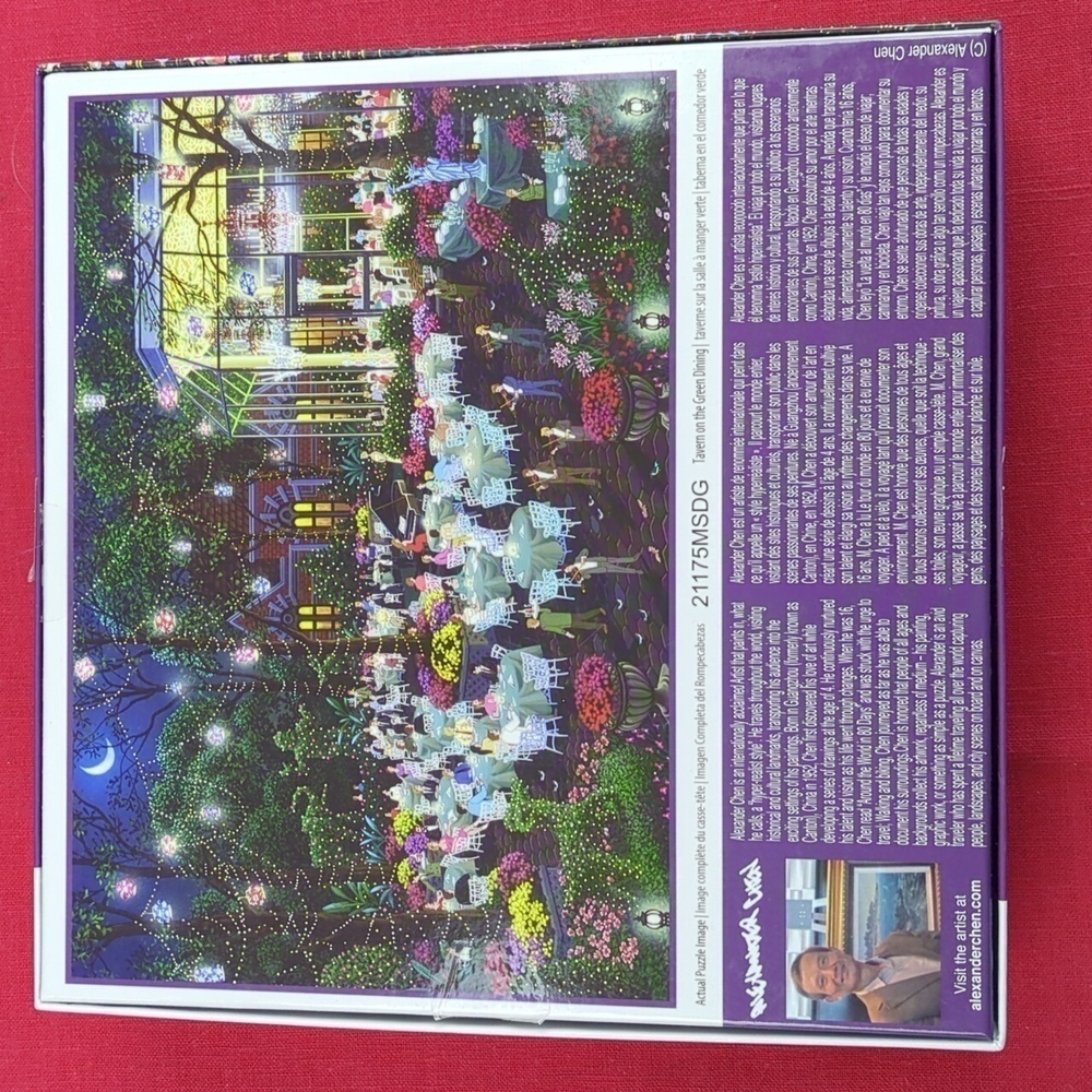 4 Bargain Jigsaw Puzzles Art By Thomas Kinkade and Alexander Chen - Picture 10 of 15